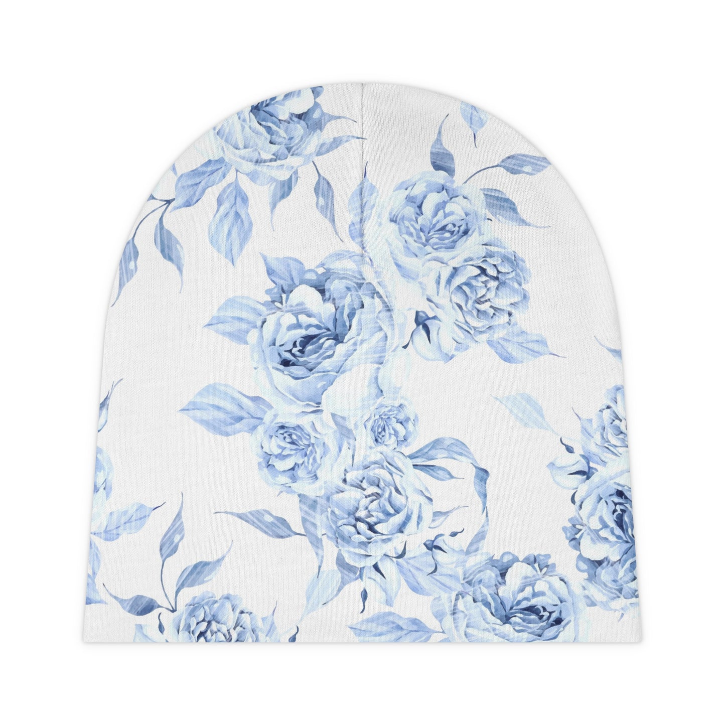 Blue Rose Beanie