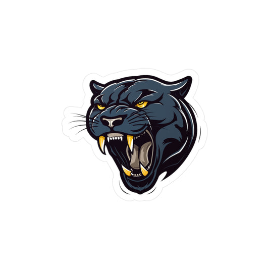 Fierce Panther Kiss-Cut Sticker