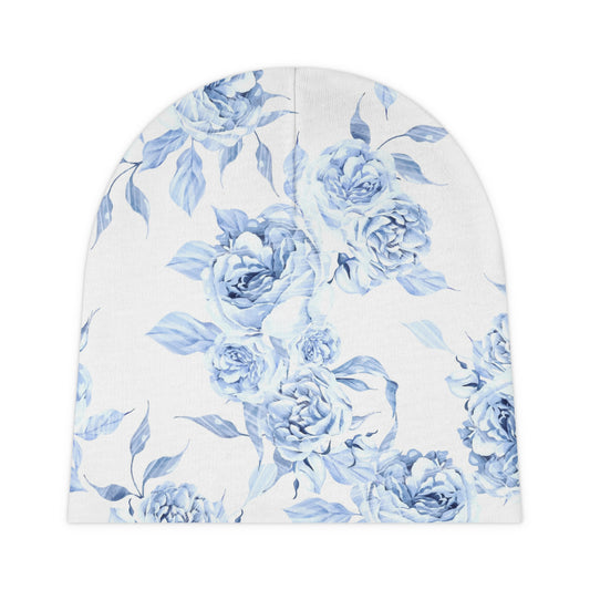 Blue Rose Beanie